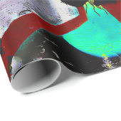 グラフィティアモダンーバングランジ通りアート  ラッピングペーパー (ロールコーナー)