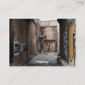 グラフィティアーティストウォールアート 名刺 (裏面)