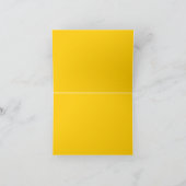 グラフィティアーティストガールバルミツワーサンキューカード ノートカード (内部)