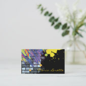 グラフィティアーティストパーティーイベントプランナーデザイナーカード 名刺 (スタンド正面)