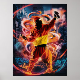 グラフィティアーティスト ポスター