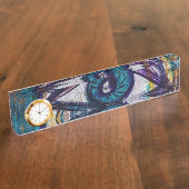 グラフィティアートアイ デスクネームプレート (側面)