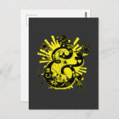 グラフィティアートアンパサンド ポストカード (正面/裏面)