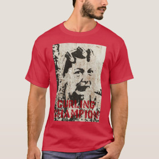 グラフィティアートカーリングチャンピオン Tシャツ