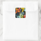 グラフィティアートステッカー スクエアシール (バッグ)