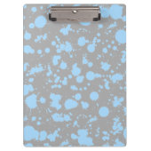 グラフィティアートブラック&ブルー90s(ばちゃばちゃ)跳ねる絵を描 クリップボード (正面)