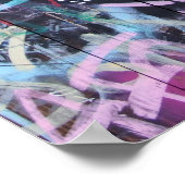 グラフィティアートポスター ポスター (角)