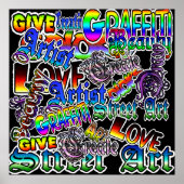 グラフィティアートポスター ポスター (正面)