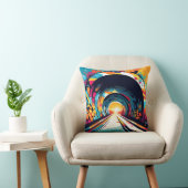 グラフィティアート付きトンネル クッション (椅子)