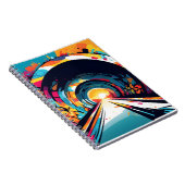 グラフィティアート付きトンネル ノートブック (右側)