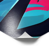 グラフィティアート付きトンネル フォトプリント            (角)