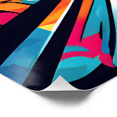 グラフィティアート付きトンネル ポスター (コーナー)