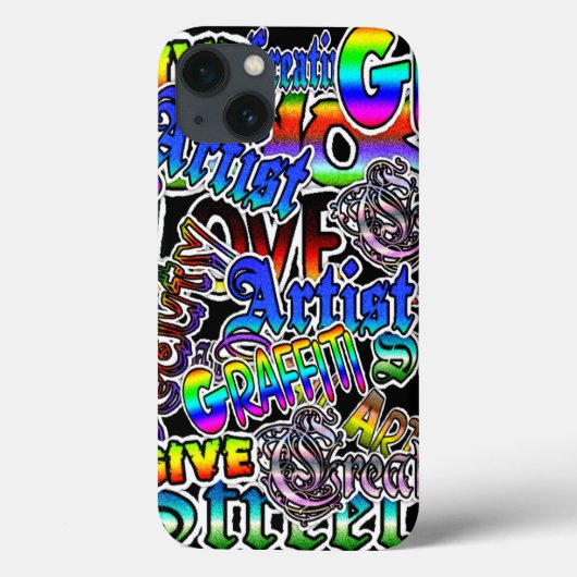 グラフィティアート「アーティスト」用語ケース Case-Mate iPhoneケース (裏面)