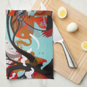 グラフィティアート キッチンタオル (四つ折り)