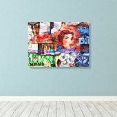 グラフィティアート キャンバスプリント (インサイチュ (ウッドフロア))