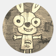 グラフィティアート ハッピー モンスター ステッカー