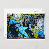 グラフィティアート ポストカード (正面/裏面)