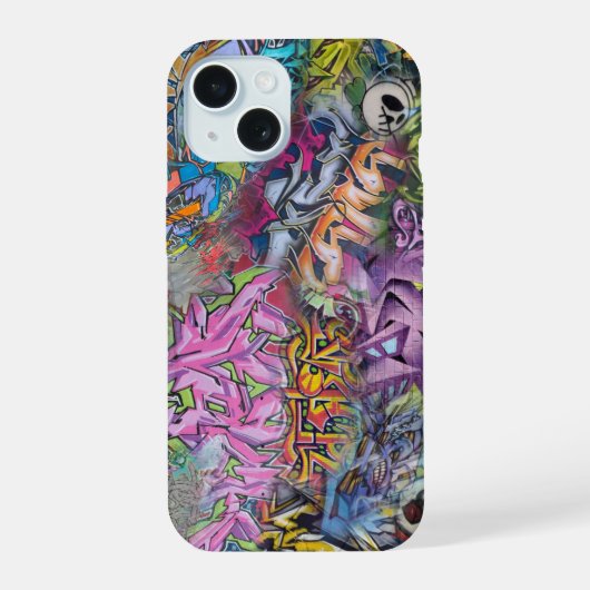 グラフィティアート iPhone 15ケース (裏面)