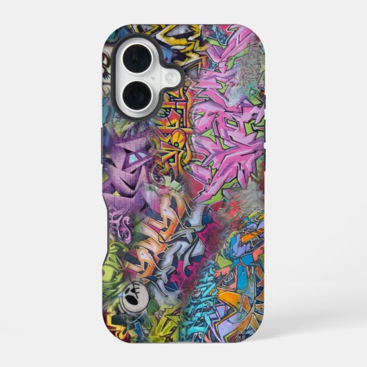 グラフィティアート iPhone 16ケース (裏面)