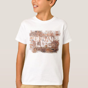 グラフィティアーバングランジライフレンガ Tシャツ