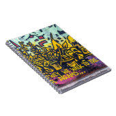 グラフィティアーバン通りアート抽象芸術 ノートブック (右側)