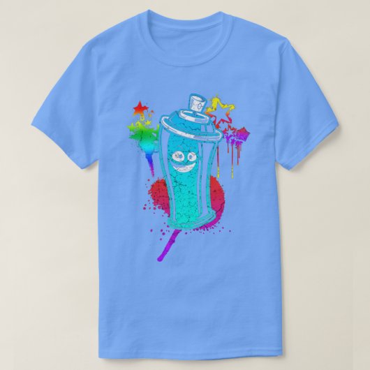 グラフィティアーバン通りアート Tシャツ (デザイン正面)