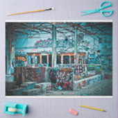 グラフィティアーバン25デコページティッシュペーパー 薄葉紙 (クラフト)