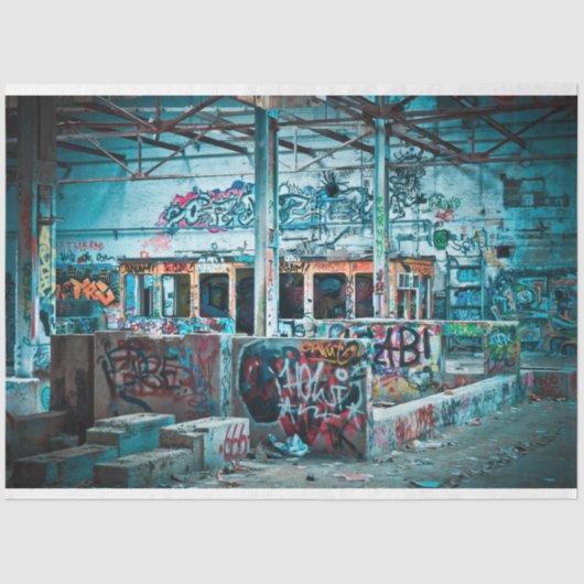 グラフィティアーバン25デコページティッシュペーパー 薄葉紙 (正面)