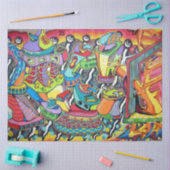 グラフィティアーバン28デクページティッシュペーパー 薄葉紙 (クラフト)