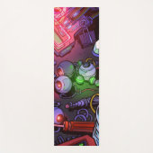 グラフィティイラストレーション ヨガマット (正面)