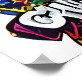 グラフィティインスパイアを取得して、この国連で行動を起こす ポスター (角)