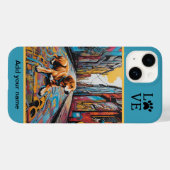 グラフィティインスパイアiPhone/iPadケース Case-Mate iPhoneケース (裏面 (横))