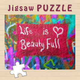 グラフィティウォールで人生は美しい – ジグソーパズル