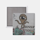 グラフィティエイリアン マグネット (正面/裏面)