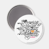 グラフィティオレンジ マグネット (正面/裏面)