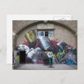 グラフィティオンシュタットバーンボゲン,ウィーンエステライヒ ポストカード (正面/裏面)