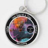 グラフィティカスタムリカバリのマイルストーンギフト キーホルダー (正面)