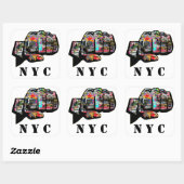 グラフィティカスタム拳 スクエアシール (シート)