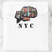 グラフィティカスタム拳 スクエアシール (バッグ)