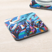 グラフィティカッコいいウォール コースター (左側)