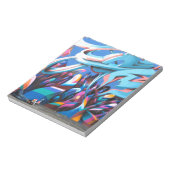 グラフィティカッコいいウォール ノートパッド (回転)