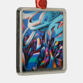 グラフィティカッコいいウォール メタルオーナメント (右)