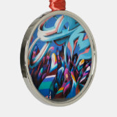 グラフィティカッコいいウォール メタルオーナメント (右)