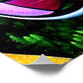 グラフィティカッコいいワードアートホームデコレーションポスター ポスター (角)