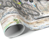 グラフィティカッコいい装飾都市通りアーグランジト ラッピングペーパー (ロールコーナー)