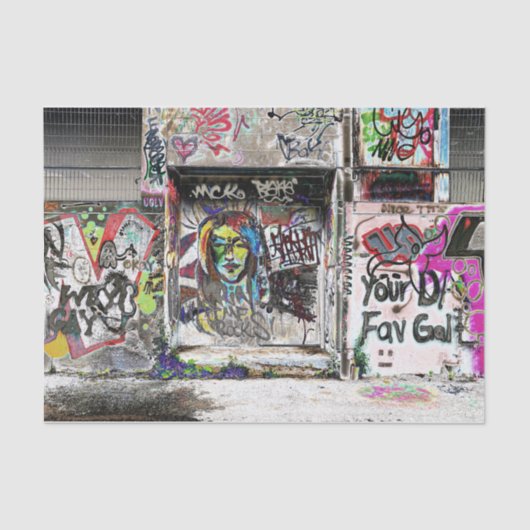 グラフィティカッコいい装飾都市通りアーグランジト 薄葉紙 (正面)