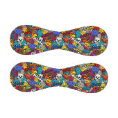 グラフィティカラフルキャラクターパターン 野球ボール (パネル)