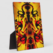 グラフィティカラフルパターン フォトプラーク (側面)