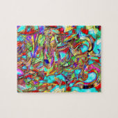 グラフィティカラフルレターズパズル ジグソーパズル (横)