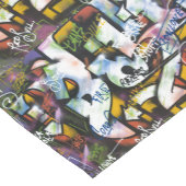 グラフィティカラフルワード ショートテーブルランナー (コーナー)